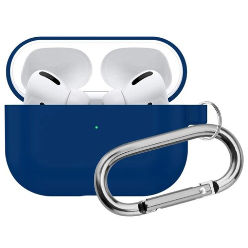 фото Чехол для apple airpods pro силиконовый innozone hang case - синий (app-20c-mk-09)