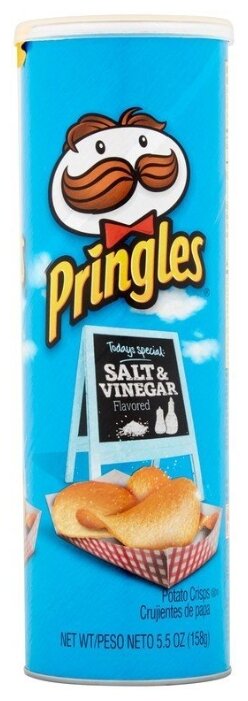 Чипсы Pringles картофельные Salt & Vinegar