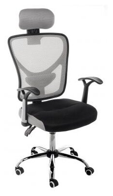 Компьютерное кресло Woodville Lody 1 офисное, обивка: текстиль, цвет: серый/черный