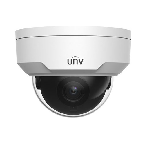 видеокамера ip купольная антивандальная ipc324le dsf40k g Камера Uniview Видеокамера IP купольная антивандальная, 1/3 4 Мп КМОП @ 30 к/с, ИК-подсветка до 30м, 0.01 Лк @F2.0, объектив 2.8 мм, DWDR, 2D/3D DNR, Ultra 265, H.265, H.264, MJPEG, 2 потока, детекция движ (IPC324LB-SF28K-G)