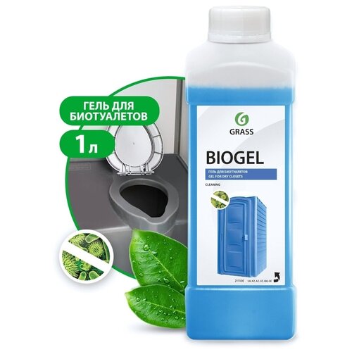 Гель для биотуалетов "Biogel" канистра 1 литр GRASS