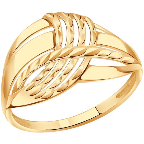 фото Золотое кольцо красносельский ювелир ак643-3865 diamant-online