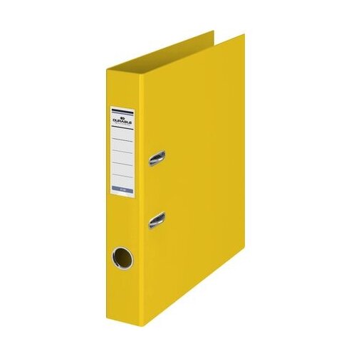 DURABLE Папка-регистратор A4, ПВХ, 50 мм, желтый папки пластиковая папка для записей папка зажим для документов доска для рисования записей органайзер держатель папки