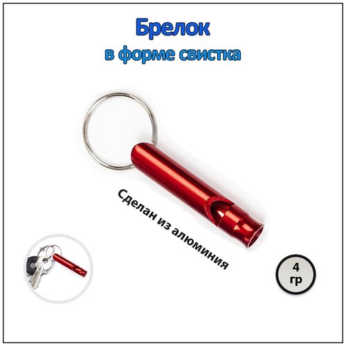 фото Брелок, красный fosbix