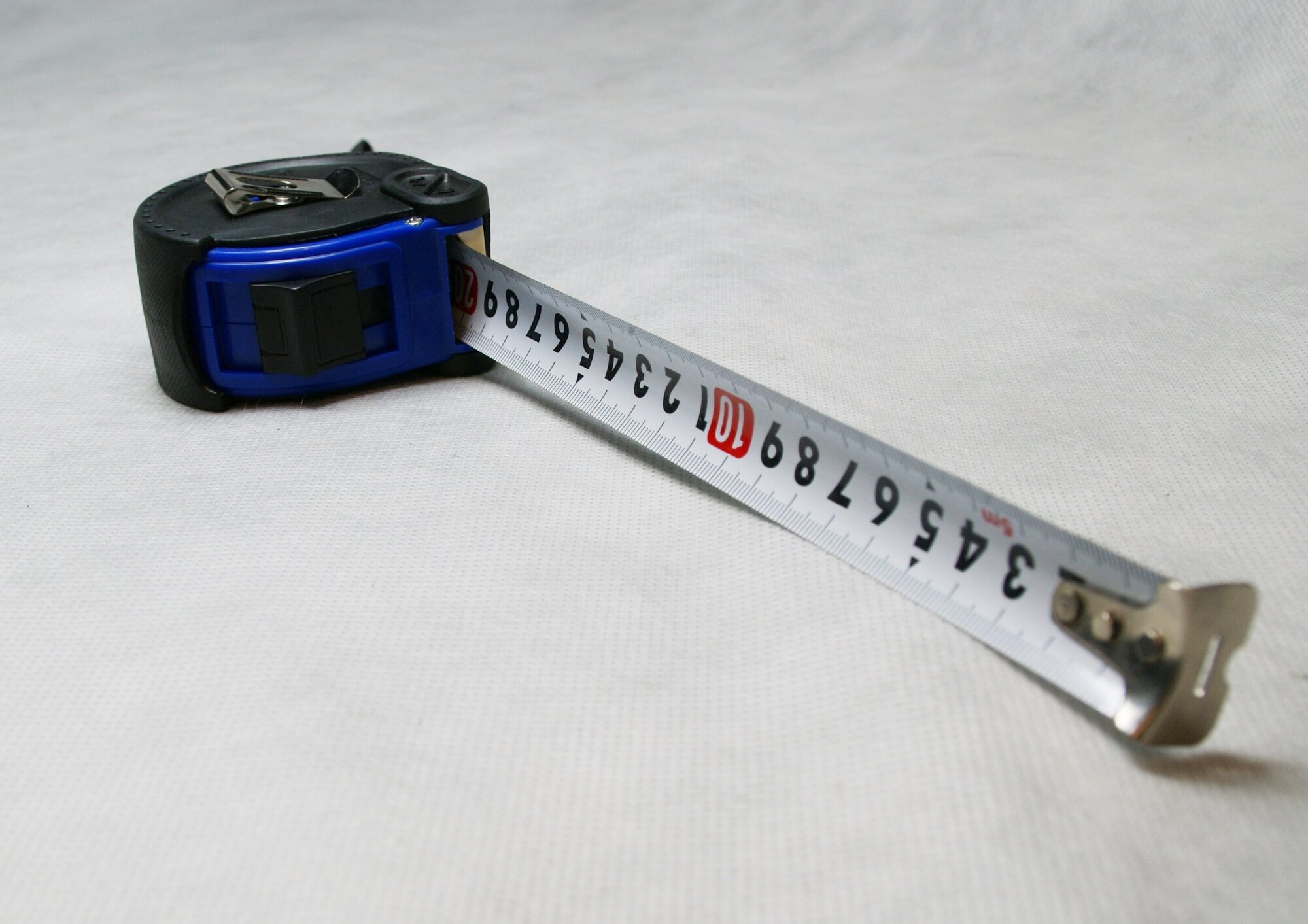 Измерительная рулетка MASTER , 5м х 16мм цвет синий - фотография № 5