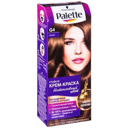 Schwarzkopf Palette стойкая крем-краска для волос, С1 Иссиня-черный