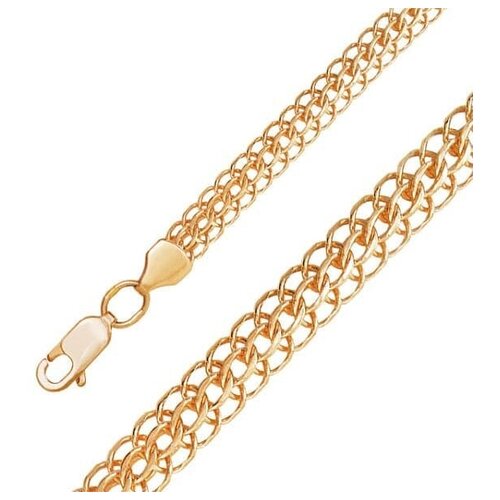 Цепь красное золото, 585 проба, длина 60 см., средний вес 28.11 гр.