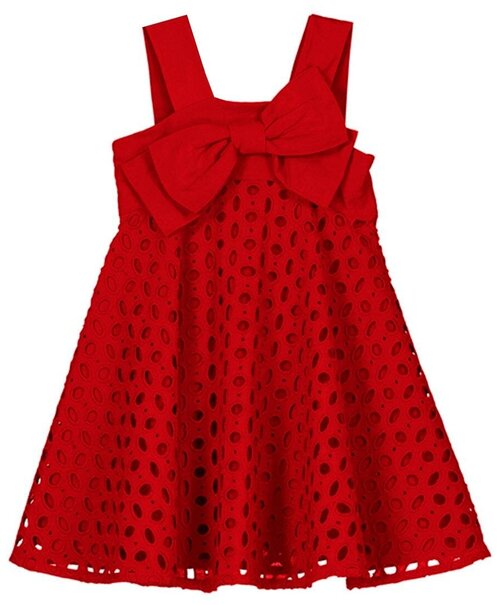 Платье Mayoral, размер 110, красный