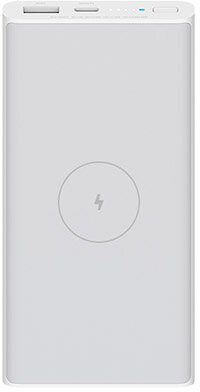 Xiaomi Аккумулятор Xiaomi Mi Wireless Power Bank 10000 mAh (WPB15PDZM), белый
