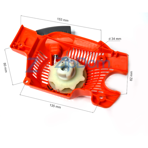 Ручной стартер в сборе, подходит для бензопил Husqvarna 137, 142 пружина храповика стартера для бензопилы хускварна н137 142 033 0120