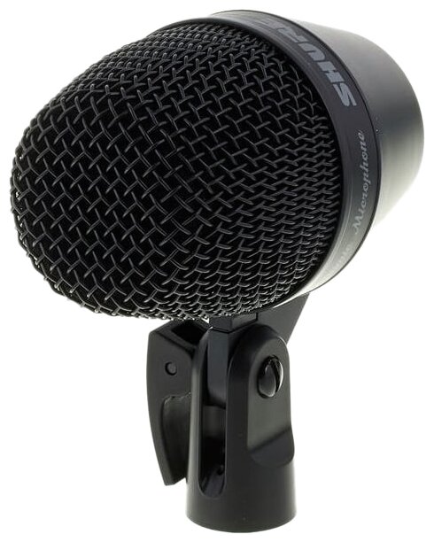 SHURE PGA52-XLR Инструментальный динамический микрофон для бас-барабана, кардиоидный, 50-12000 Гц, с кабелем, держателем и чехлом