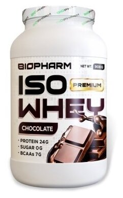 Протеин BioPharm ISO Whey Protein 908 гр шоколад