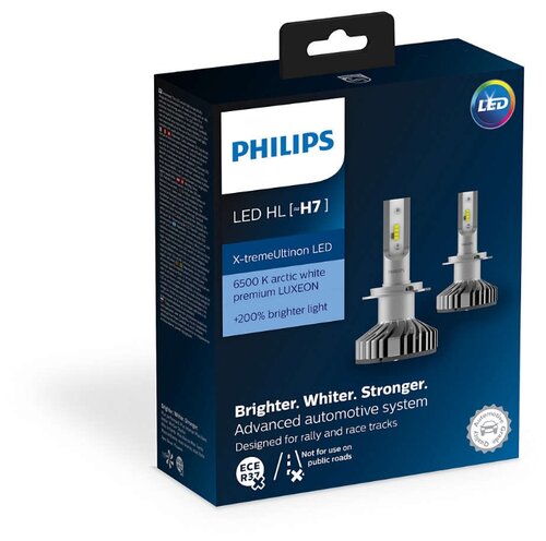 Стоит ли покупать Лампа автомобильная светодиодная Philips X-tremeUltinon LED 12985BWX2 H7 12V 25W 2 шт.? Отзывы на Яндекс.Маркете