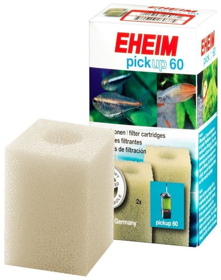 Губка для фильтра Eheim PickUp 60, 2 шт