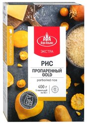 Рис Агро-Альянс Экстра Gold пропаренный 400 г