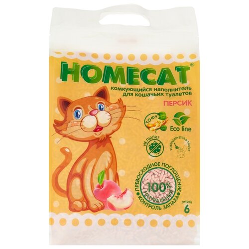 фото Комкующийся наполнитель homecat