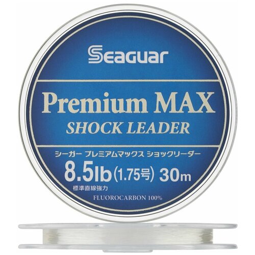 Флюорокарбоновая леска Kureha Seaguar Premium MAX Shock Leader #4 0,33мм 30м (clear) / Сделано в Японии