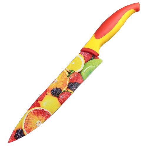 Нож универсальный Доляна 28029, лезвие 20 см, фрукты