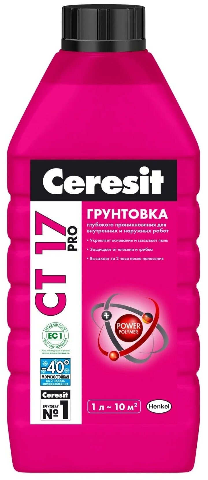 Грунтовка Ceresit СТ 17 Pro зима, 1 л