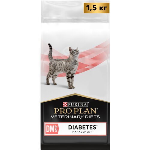 Сухой корм для кошек Pro Plan Veterinary Diets Diabetes Management при сахарном диабете 1,5 кг