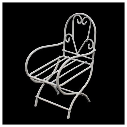 фото Металлическое мини-кресло 4, 5,5*9*4,5 см astra & craft