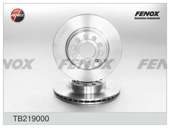 Fenox диск тормозной audi a3, skoda octavia, vw golf 03- tb219000