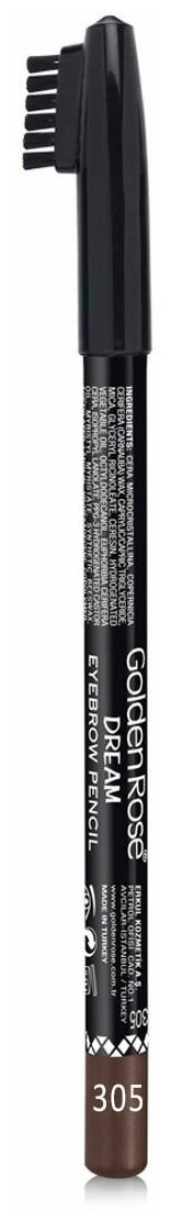 Golden Rose Карандаш для бровей Dream Eyebrow Pencil, оттенок 305