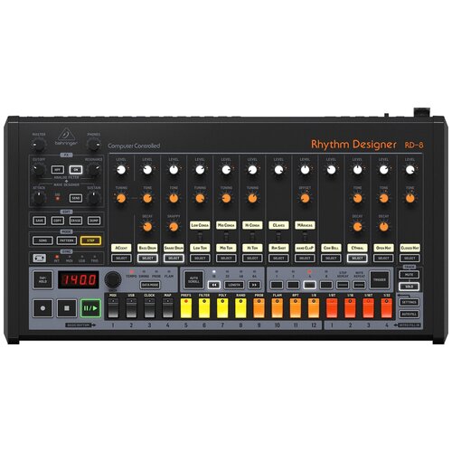 Драм-машина Behringer RD-8 MKII драм машина behringer td 3 bk