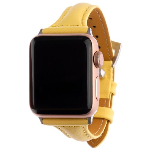 Ремешок T.SHAPE для Apple Watch 38mm&40mm натуральная кожа жёлтый