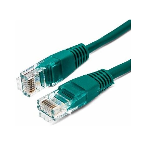 кабель патч корд u utp 5e кат 5м filum fl u5 5m g 26awg 7x0 16 мм омедненный алюминий cca pvc зелёный Патч-корд U/UTP 5e кат. 10м Filum FL-U5-10M-G, кабель для интернета, 26AWG(7x0.16 мм), омедненный алюминий (CCA), PVC, зелёный