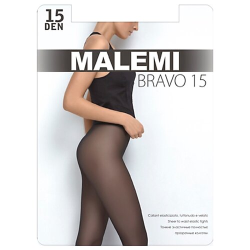 фото Колготки Malemi Bravo 15 den, размер XL, chocolate