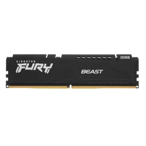 Kingston Модуль оперативной памяти 32ГБ DDR5 SDRAM Kingston FURY Beast KF556C40BB-32 (PC44800, 5600МГц, CL40) (ret) память ddr5 32gb 5600mhz kingston fury beast black kf556c40bb 32