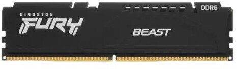 Kingston Модуль оперативной памяти 16ГБ DDR5 SDRAM Kingston FURY Beast KF556C40BB-16 (PC44800, 5600МГц, CL40) (ret)