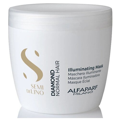 ALFAPARF, Маска для нормальных волос, придающая блеск SDL D ILLUMINATING MASK, 500 мл