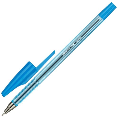 Ручка шариковая неавтоматическая Attache Economy Attache игольчатая, синяя, 0,5 мм