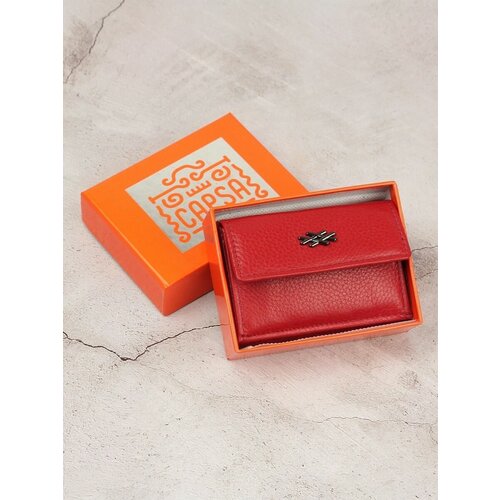 фото Кошелек capsa, красный