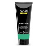 Nirvel Nutre Color Гель-маска для волос мятный - изображение