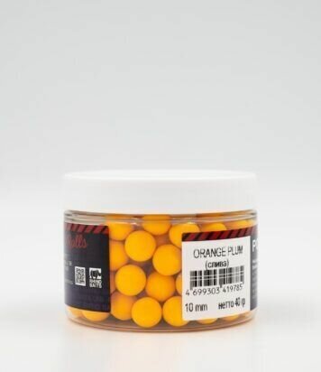 Pop-up RHINO BAITS 10mm Orange Plum (слива) оранжевый 40 гр