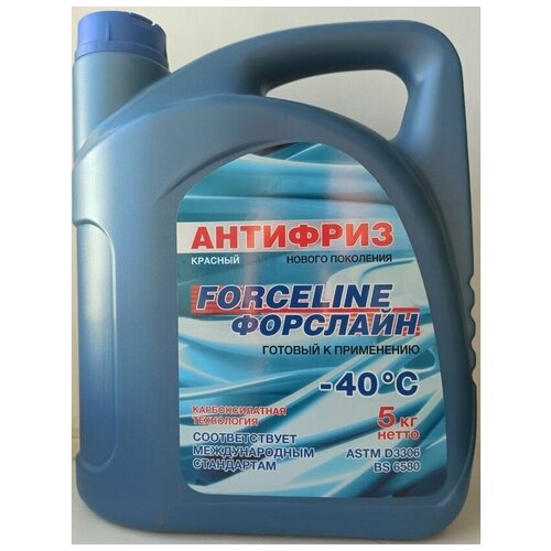 Антифриз (красный) FORCELINE -40 (1 кг) Техноформ (г. Климовск)