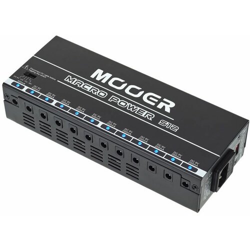 Блок питания для эффектов Mooer Macro Power (S12) блок питания для гитарных эффектов mooer macro power s8