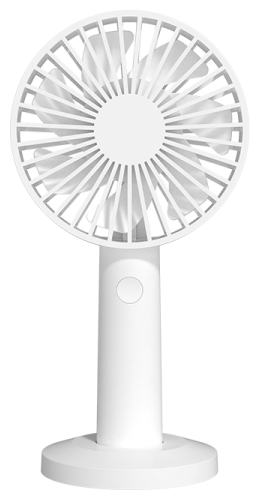 Портативный настольный мини-вентилятор с аккумулятором Xiaomi Qualitell ZS6001 Handheld Fan - фотография № 1