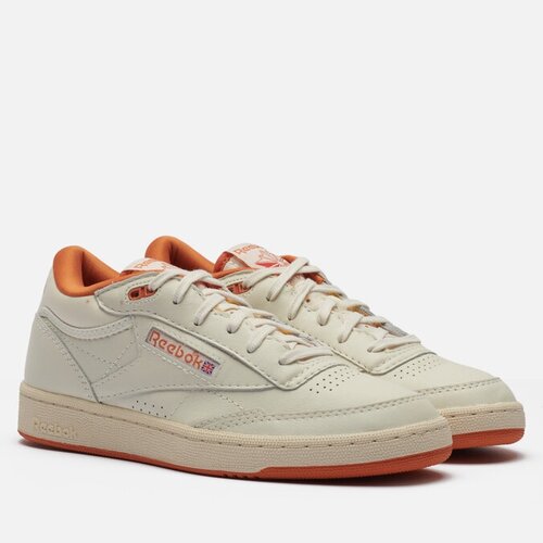 Кроссовки Reebok Club C Mid II Vintage бежевый, Размер 44 EU