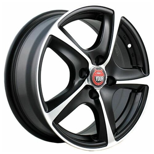 Литой колесный диск Ё-wheels E09 5.5х14/4х100 D56.6 ET38 MBF