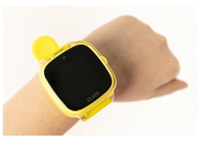 Детские умные часы ELARI KidPhone Fresh, желтый фото 9
