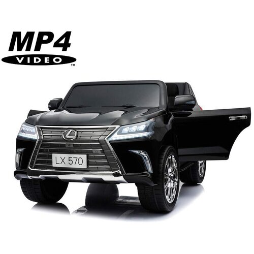 Dake Детский электромобиль Lexus LX570 4WD MP4 - DK-LX570-BLACK-PAINT-MP4