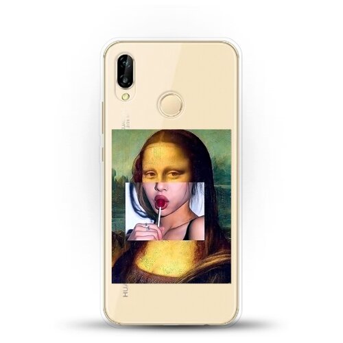 фото Силиконовый чехол мона на huawei nova 3e andy & paul