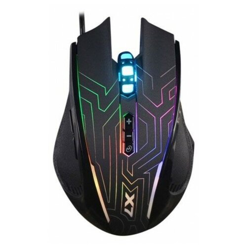 Мышь A4 X-87 черный оптическая 4000dpi USB игровая 6but 202600₽