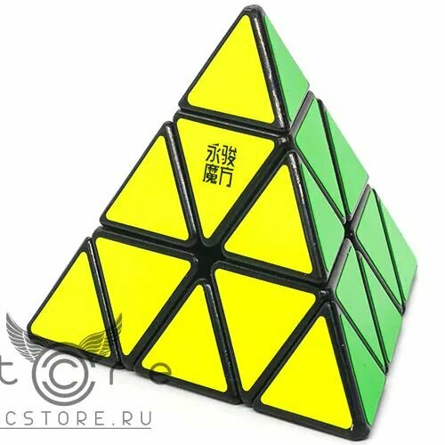 Пирамидка Рубика YJ Pyraminx YuLong / Развивающая головоломка пирамидка для спидкубинга yj pyraminx ruilong цветной пластик