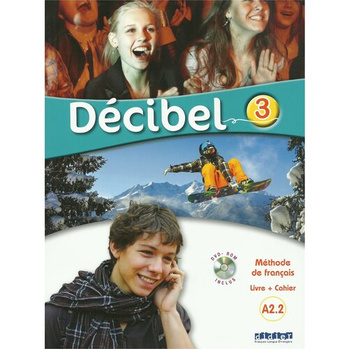 Decibel 3 pack Livre+Cahier+DVD