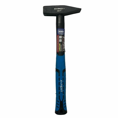 Молоток X-PERT слесарный фиберглассовая 2 компонентная рукоятка хромованадиевая 300г 475₽